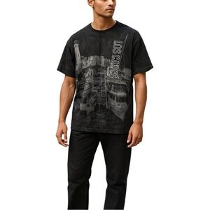 Mayan Flea Market Los Cabo’s Mexico Men’s Size XL Cotton T-Shirt | Streetwear